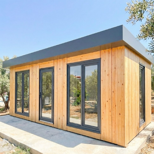 Açık Ahşap Cephe Paneli (2)